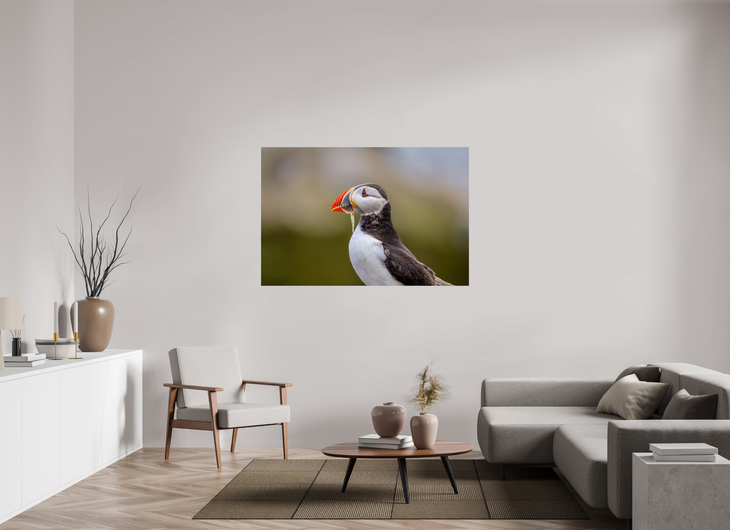 150 x 100 cm, Smooth Glossy puffin8