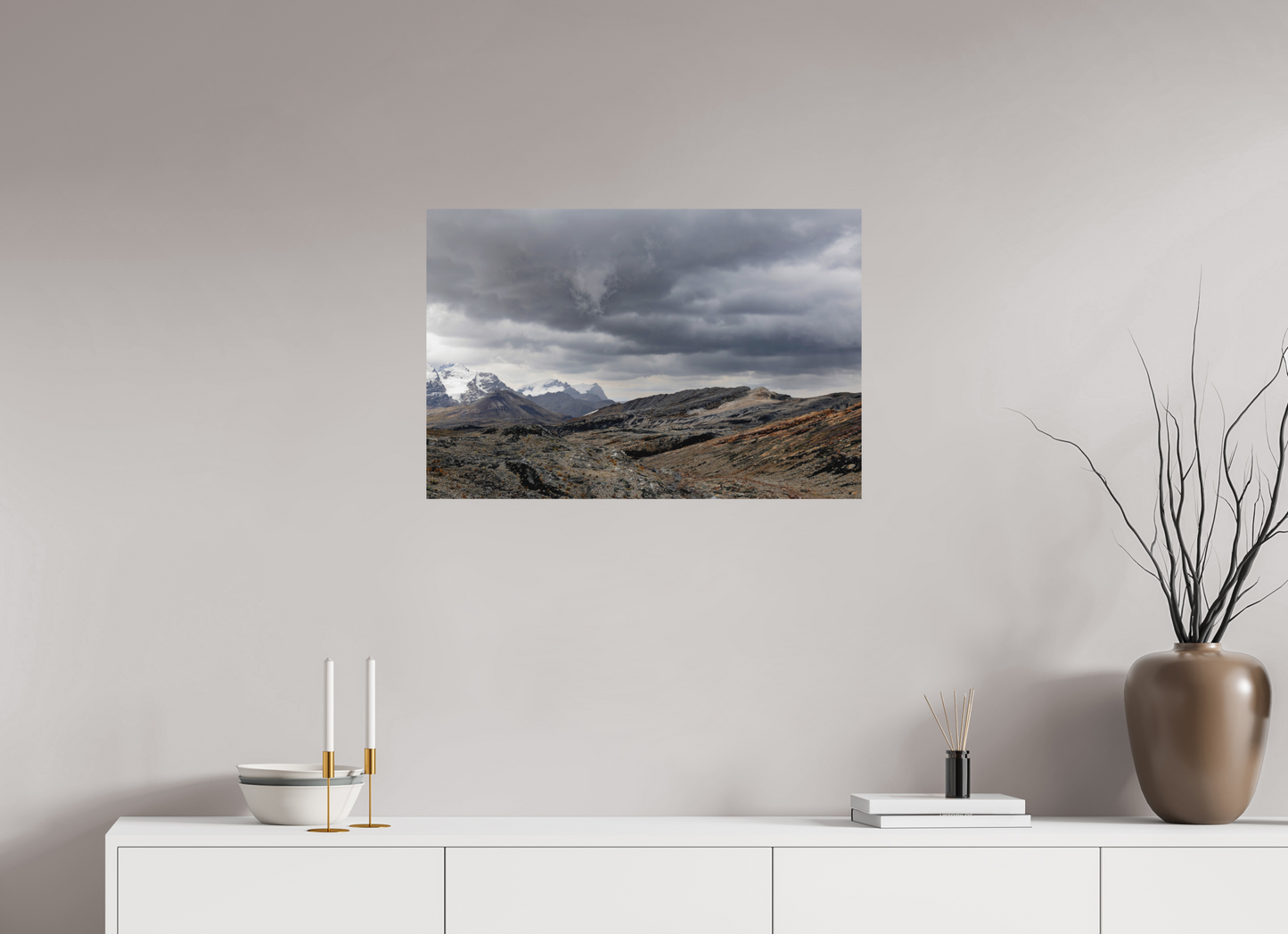75 x 50 cm, Textured Matte The Peruvian Plateau