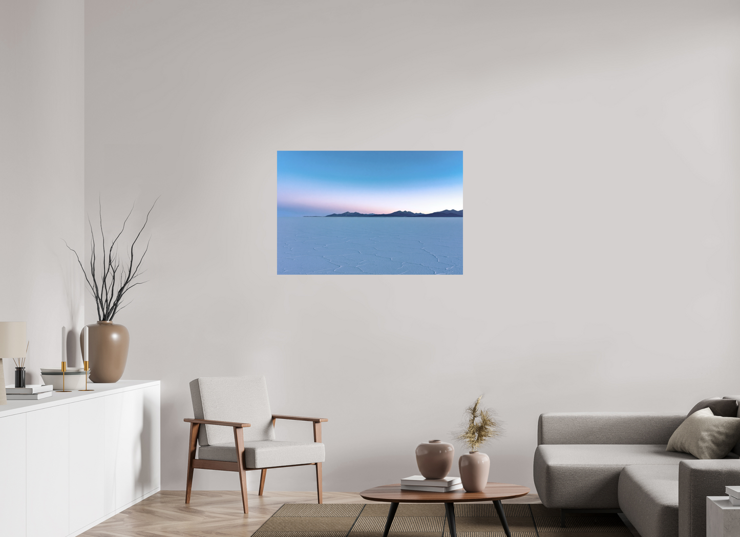 105 x 70 cm, Textured Matte Uyuni