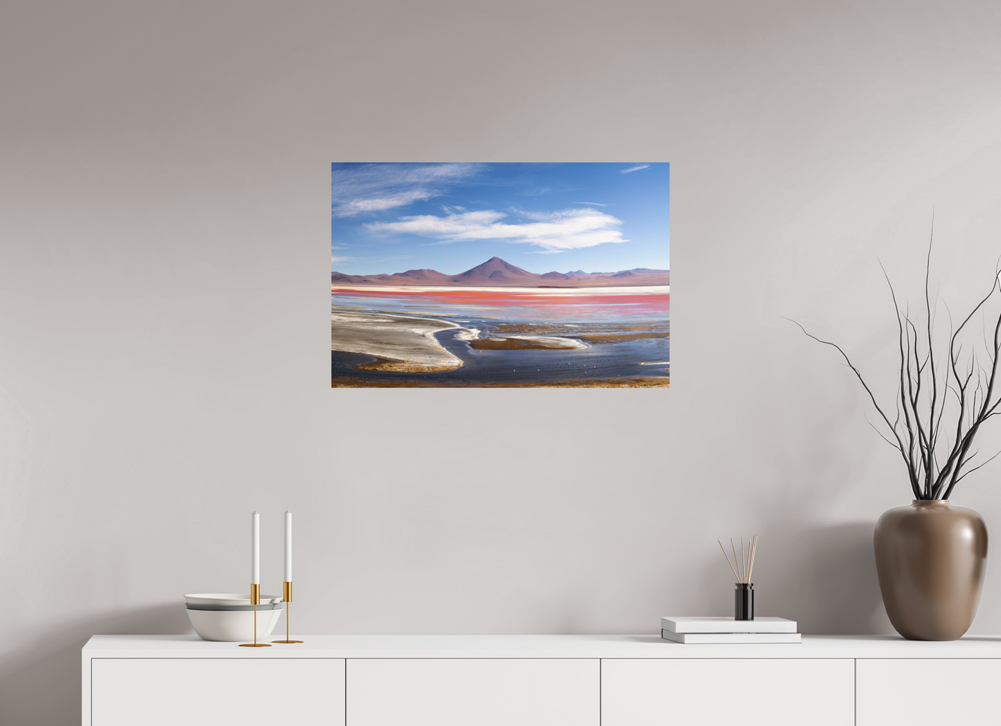 75 x 50 cm, Textured Matte Laguna Colorada