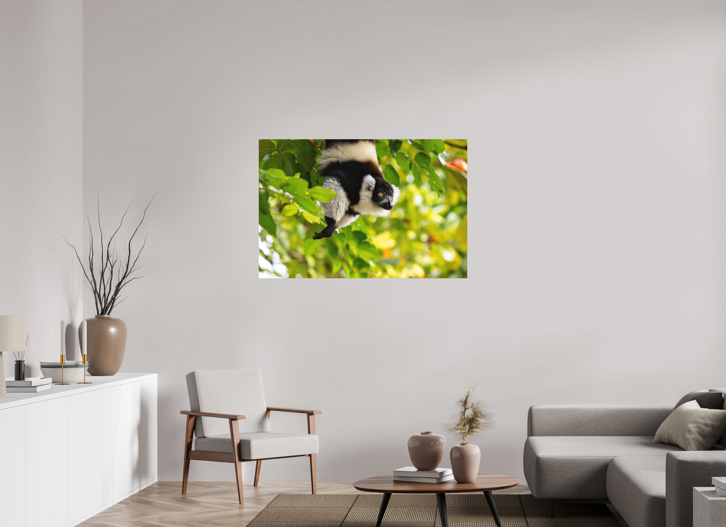 120 x 80 cm, Textured Matte lemur 2