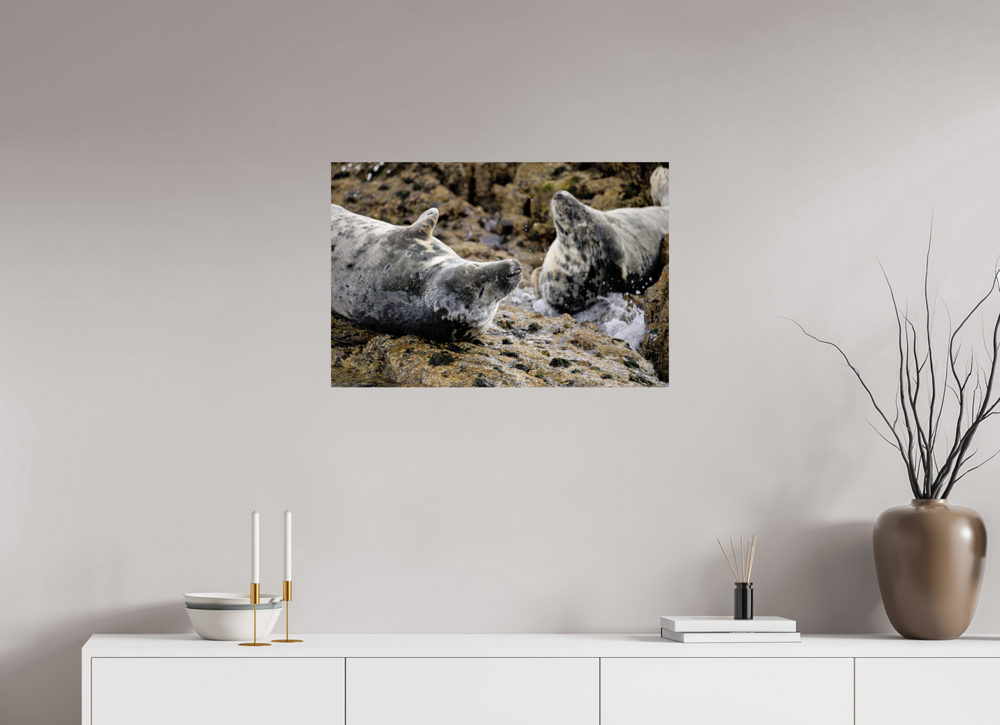75 x 50 cm, Smooth Glossy .
