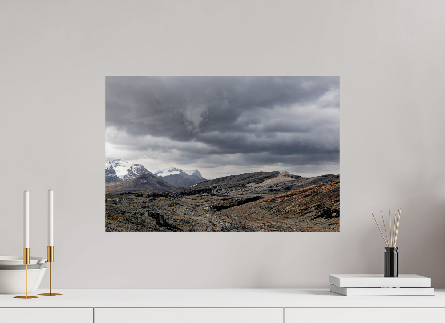 60 x 40 cm, Smooth Glossy The Peruvian Plateau