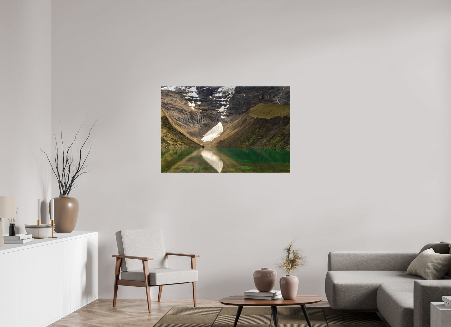 120 x 80 cm, Textured Matte Laguna Humantay