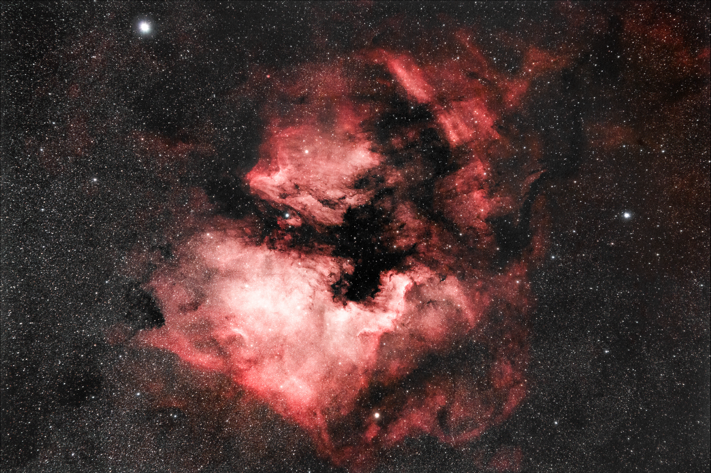 North America and Pelican Nebula