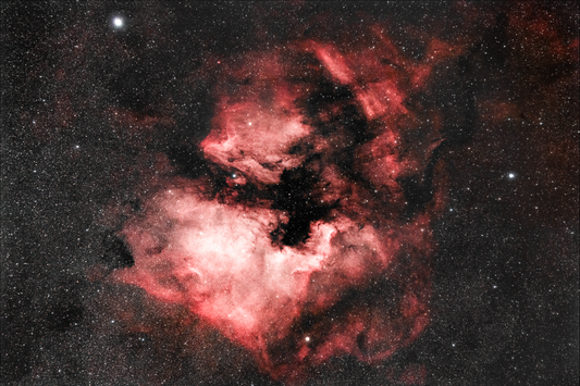 North America and Pelican Nebula