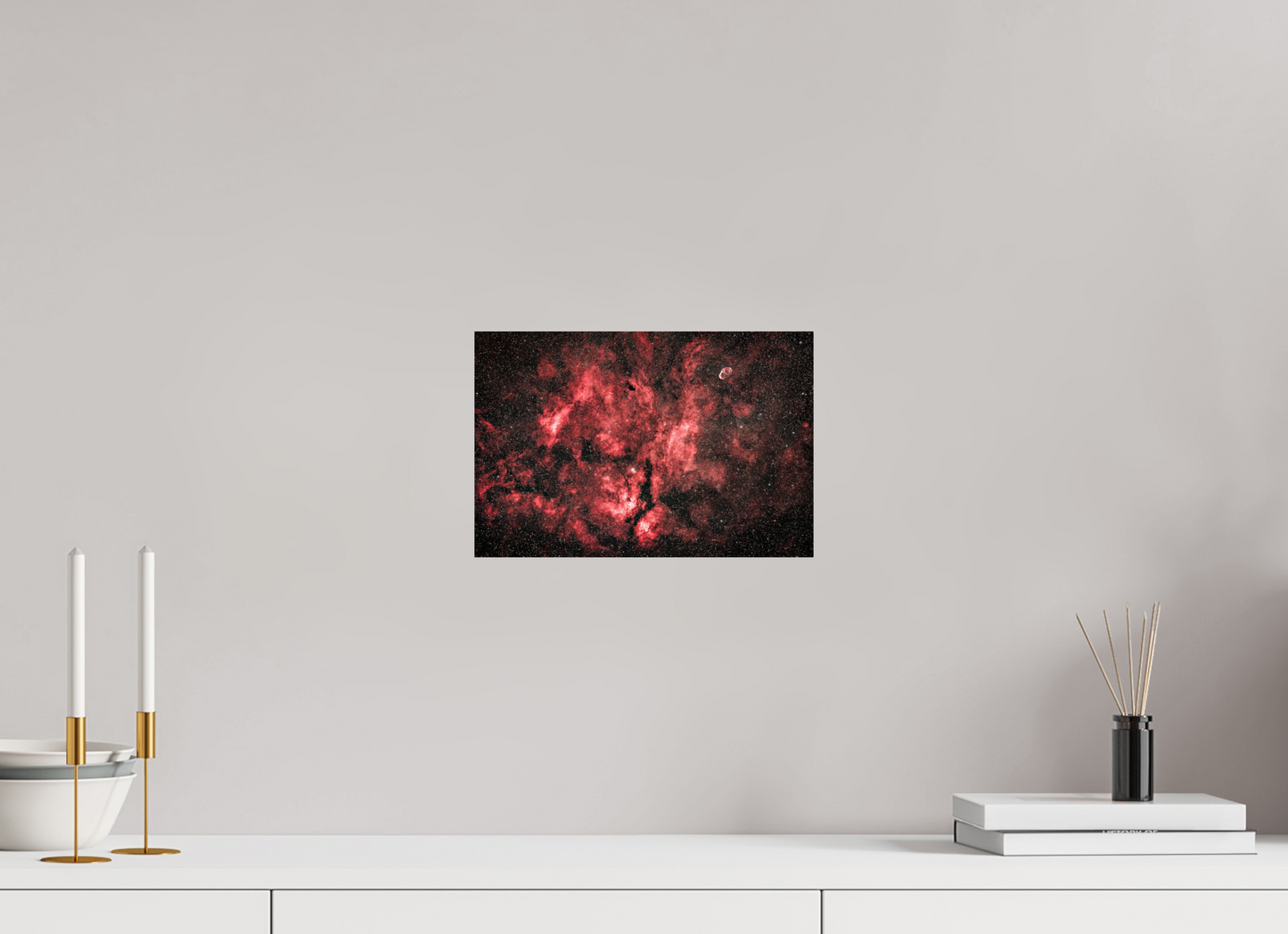 30 x 20 cm, Smooth Glossy The Heart of Cygnus