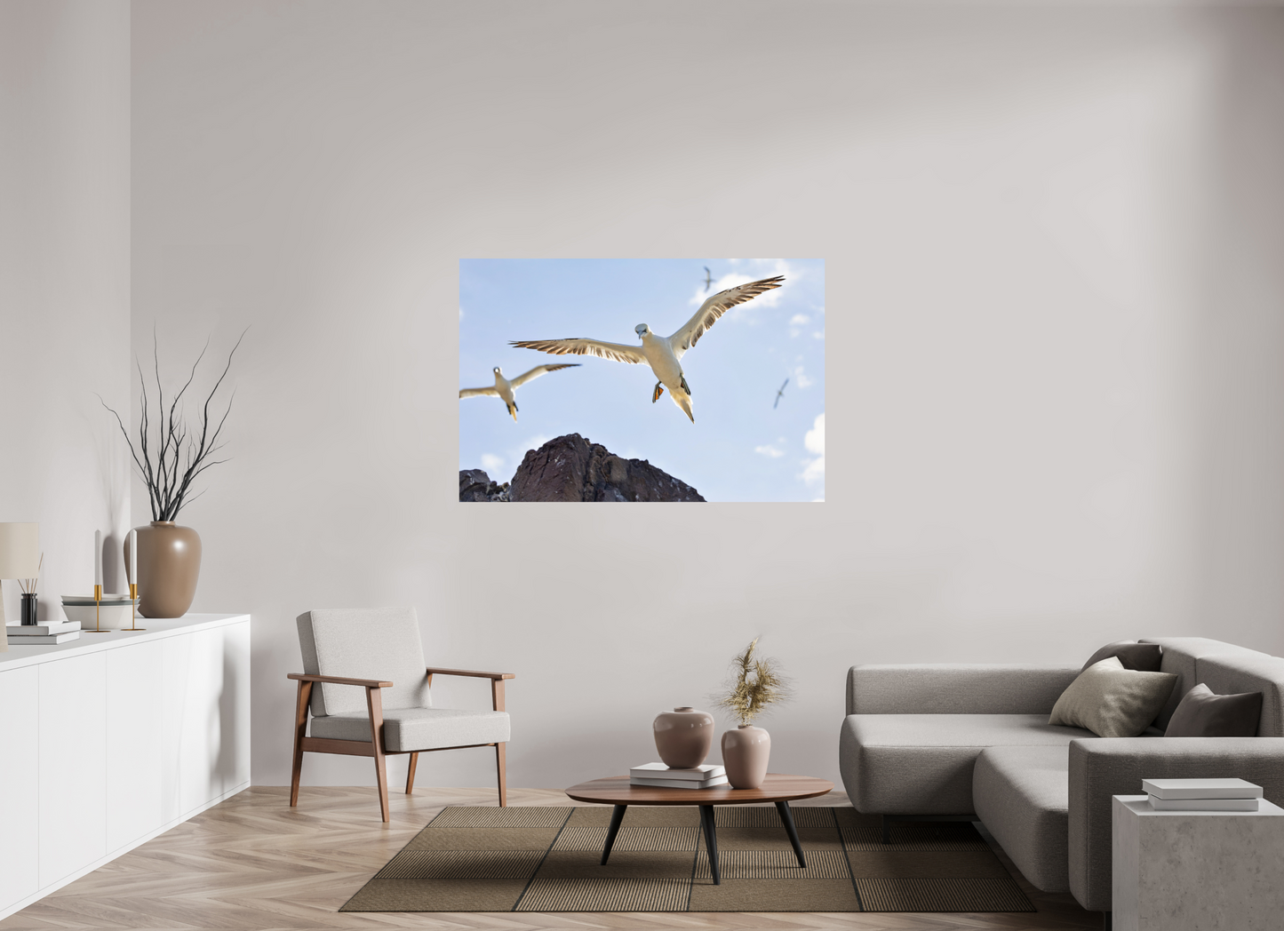 150 x 100 cm, Smooth Glossy Gannets2