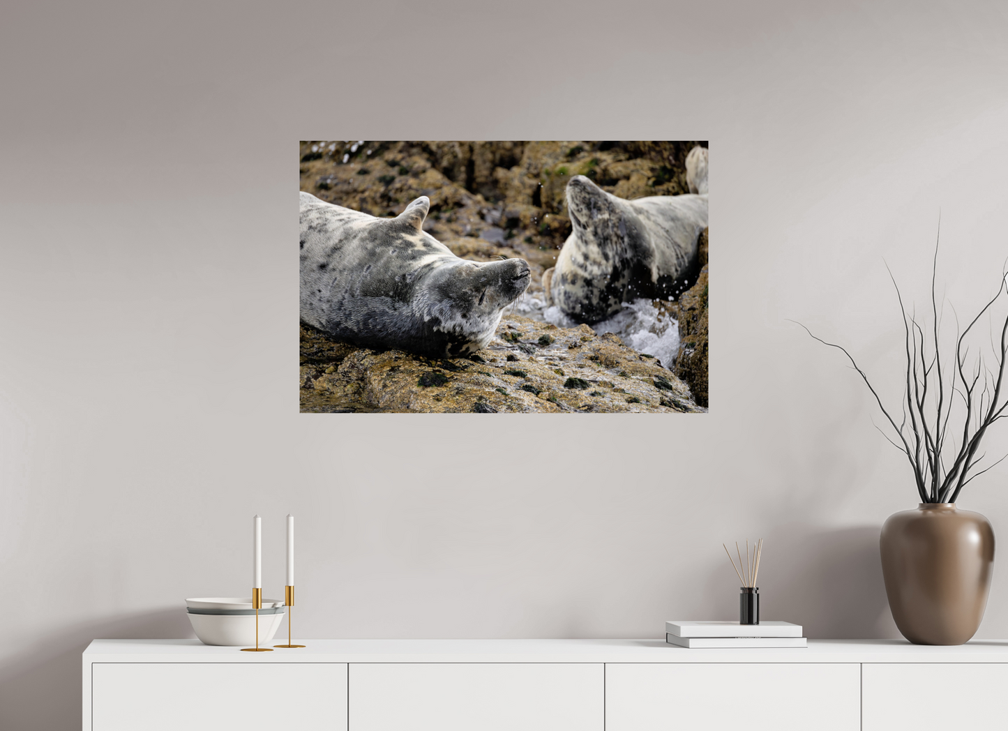90 x 60 cm, Smooth Glossy .