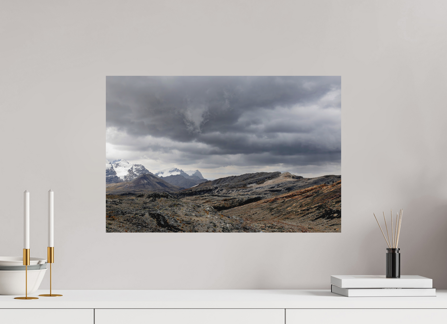 60 x 40 cm, Textured Matte The Peruvian Plateau
