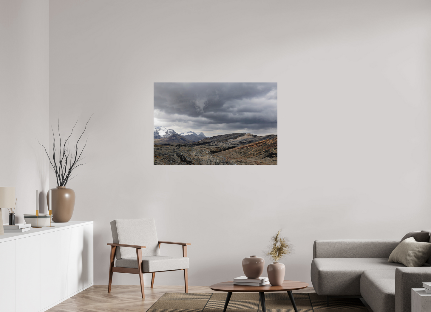120 x 80 cm, Textured Matte The Peruvian Plateau