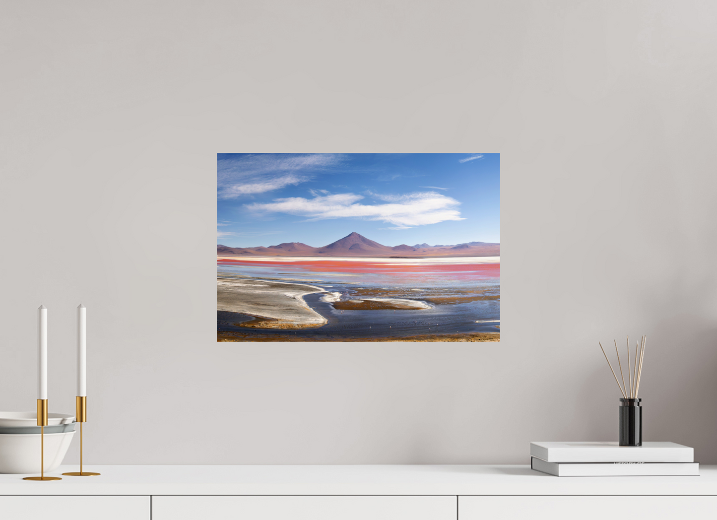 45 x 30 cm, Smooth Glossy Laguna Colorada