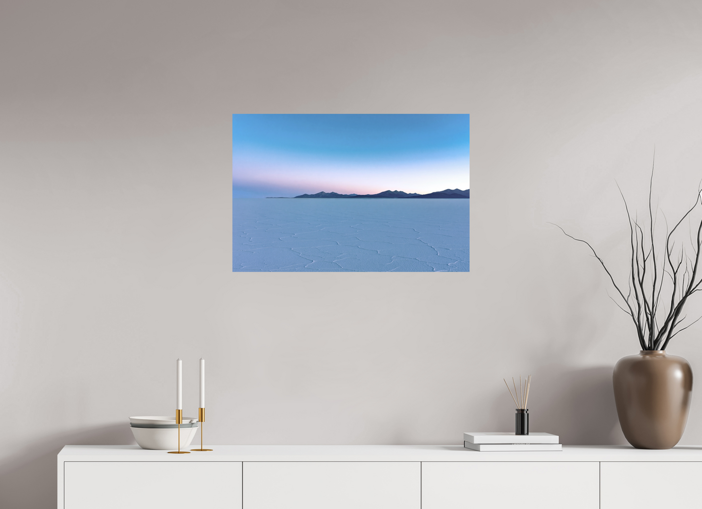 75 x 50 cm, Textured Matte Uyuni