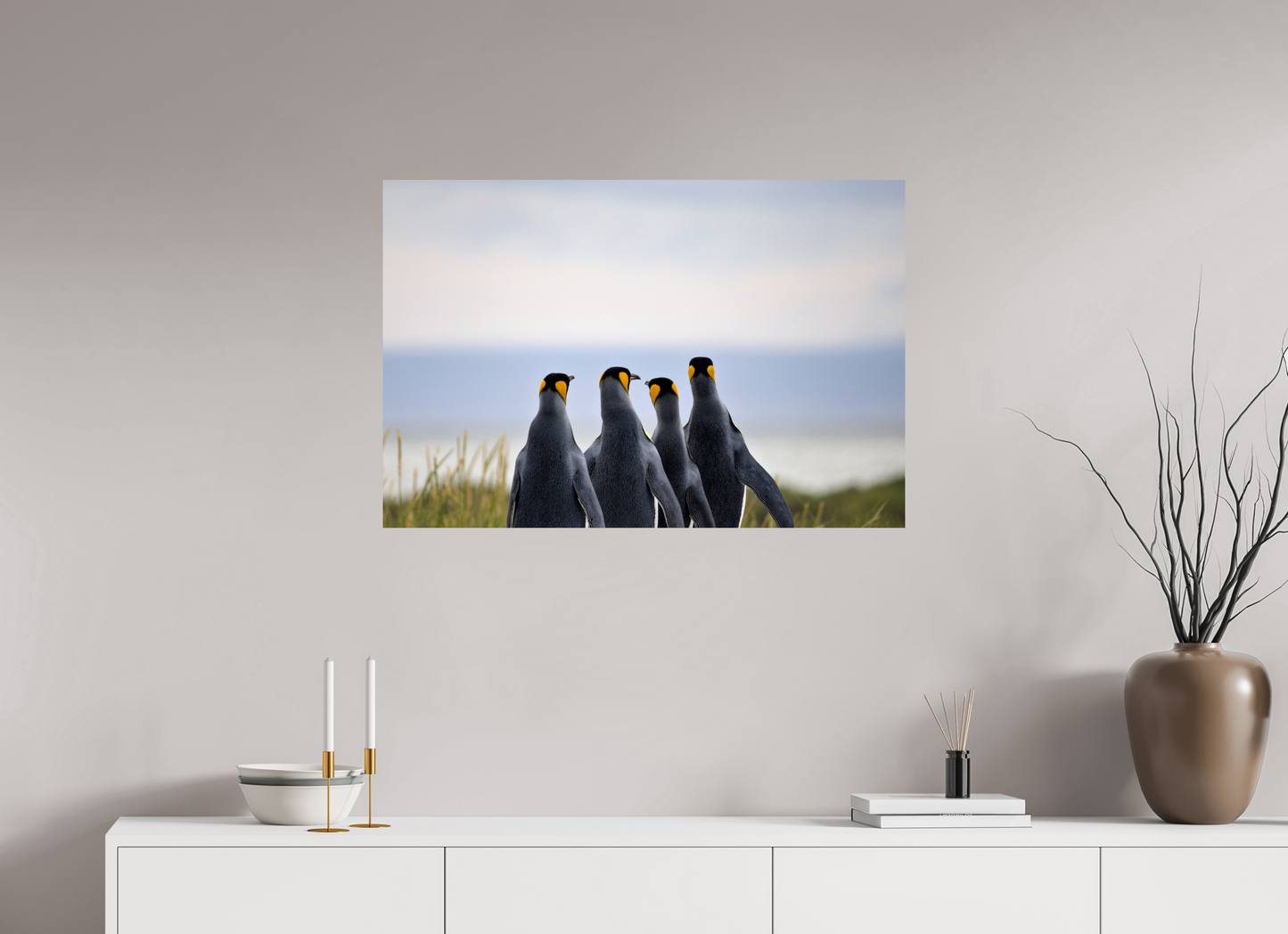 90 x 60 cm, Smooth Glossy Going Fishing