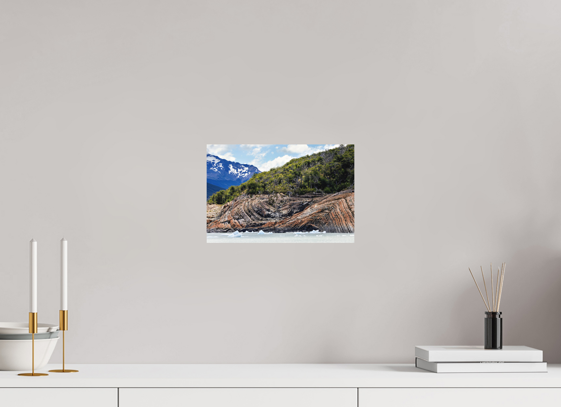 30 x 20 cm, Textured Matte Curvy Shore