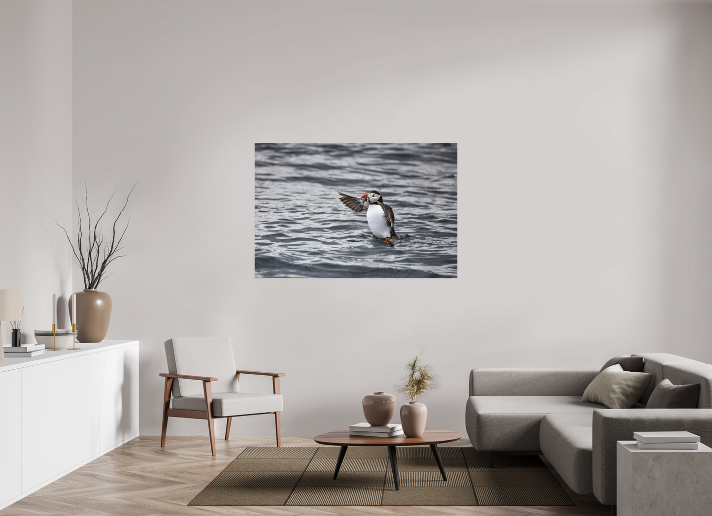 150 x 100 cm, Textured Matte Puffin3