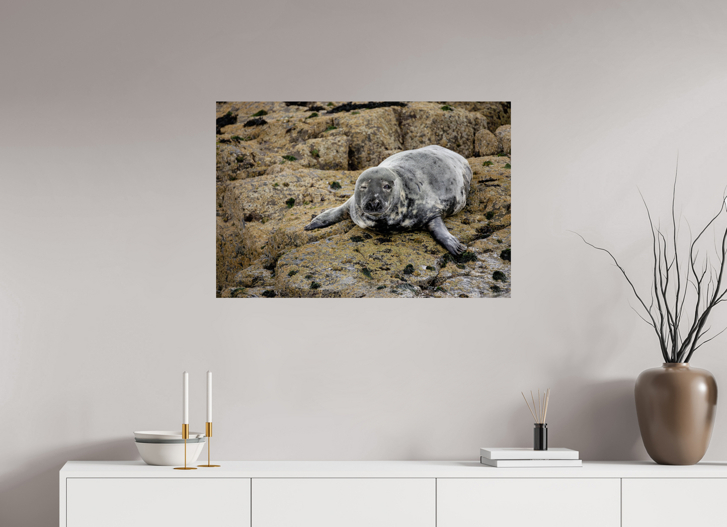 90 x 60 cm, Smooth Glossy .
