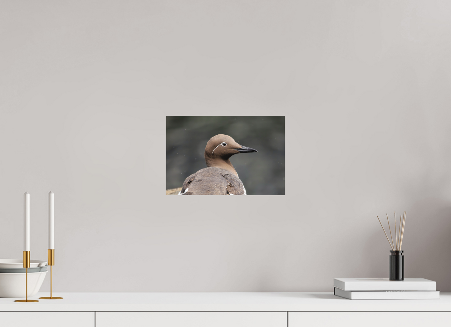 30 x 20 cm, Textured Matte Guillemot