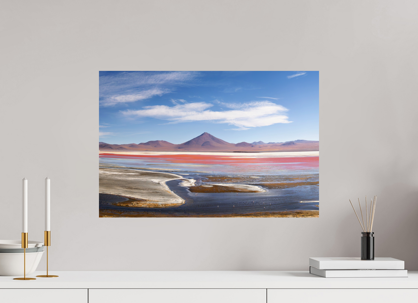 60 x 40 cm, Smooth Glossy Laguna Colorada
