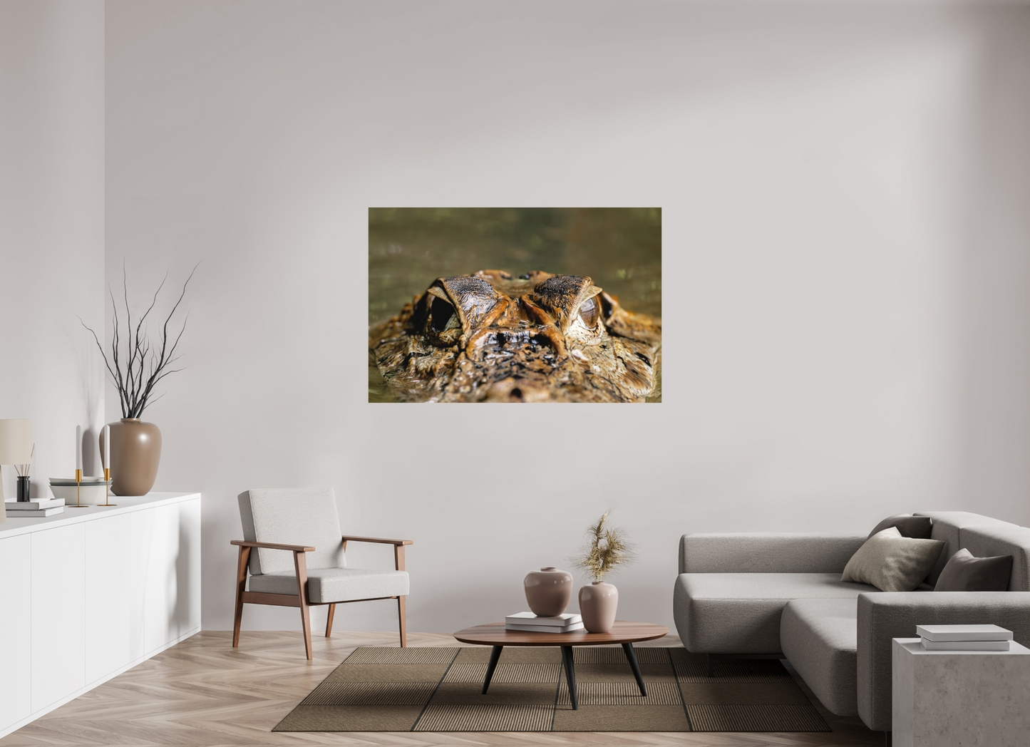 150 x 100 cm, Textured Matte Caiman