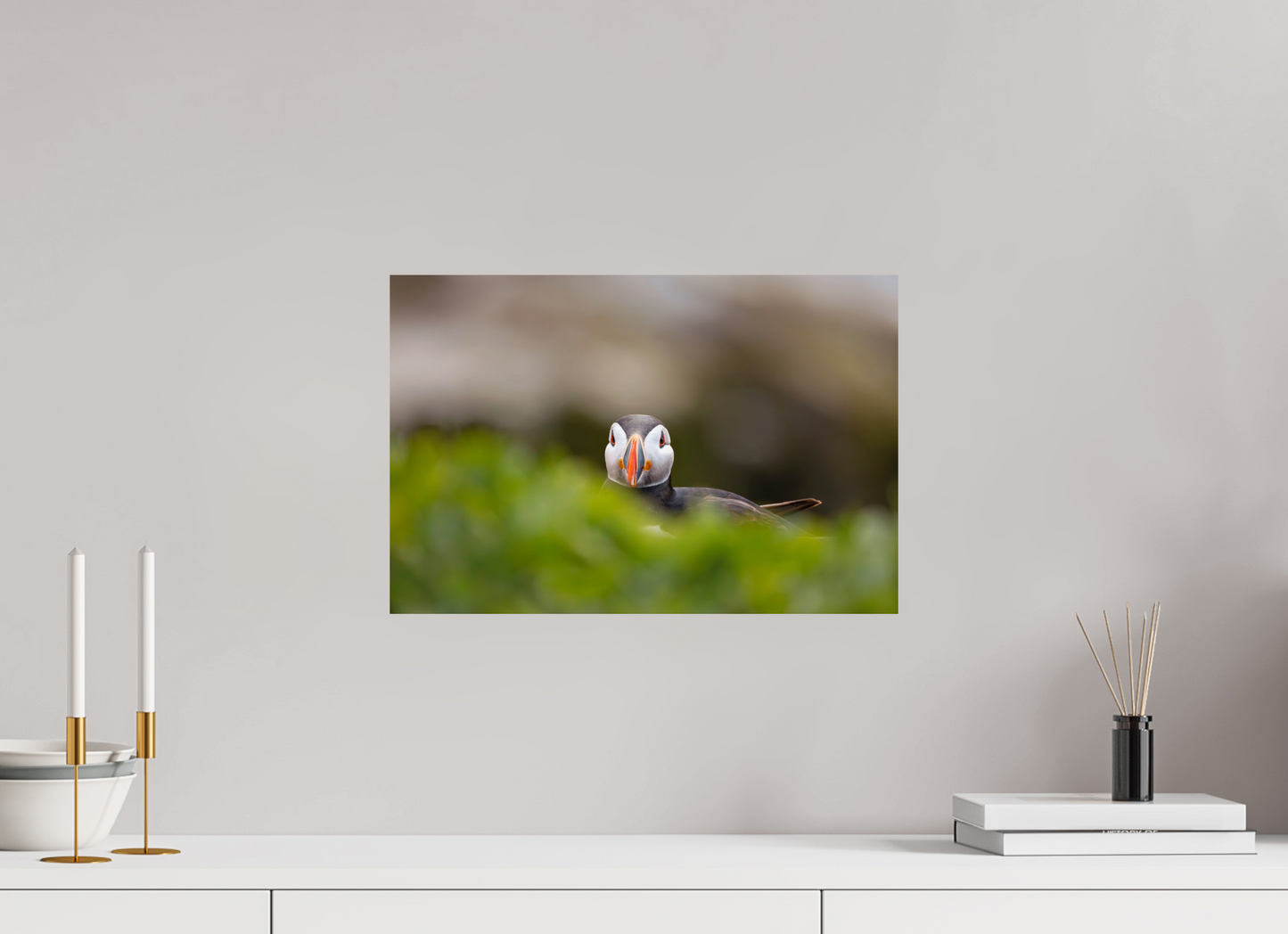 45 x 30 cm, Smooth Glossy puffin6