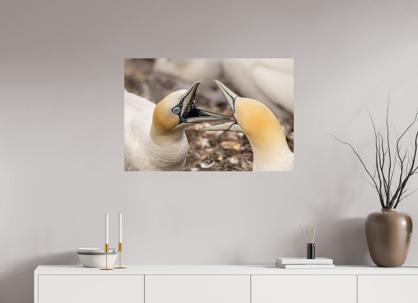 90 x 60 cm, Smooth Glossy .