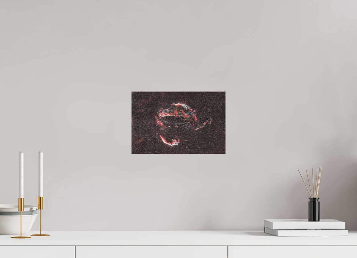30 x 20 cm, Textured Matte The Veil Nebula