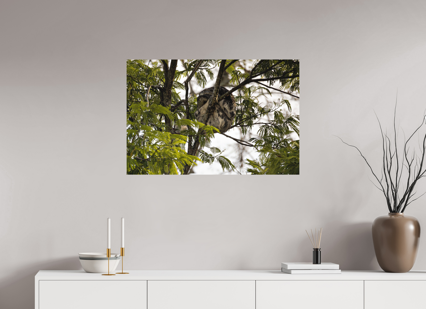 90 x 60 cm, Textured Matte sloth2