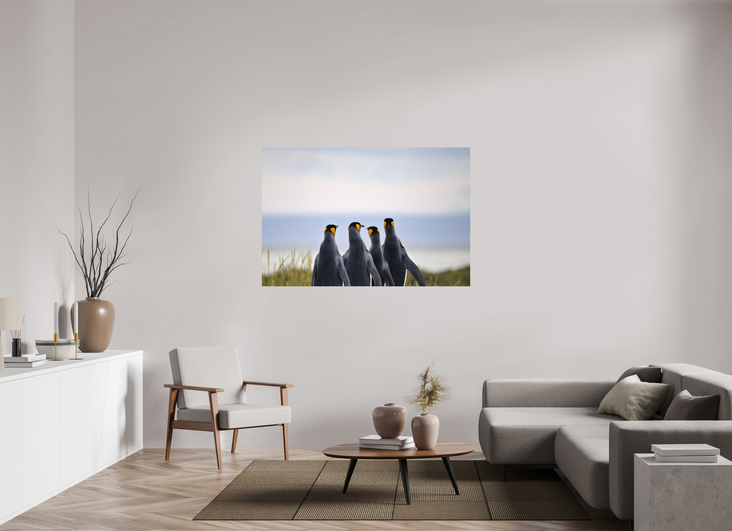 150 x 100 cm, Textured Matte Going Fishing