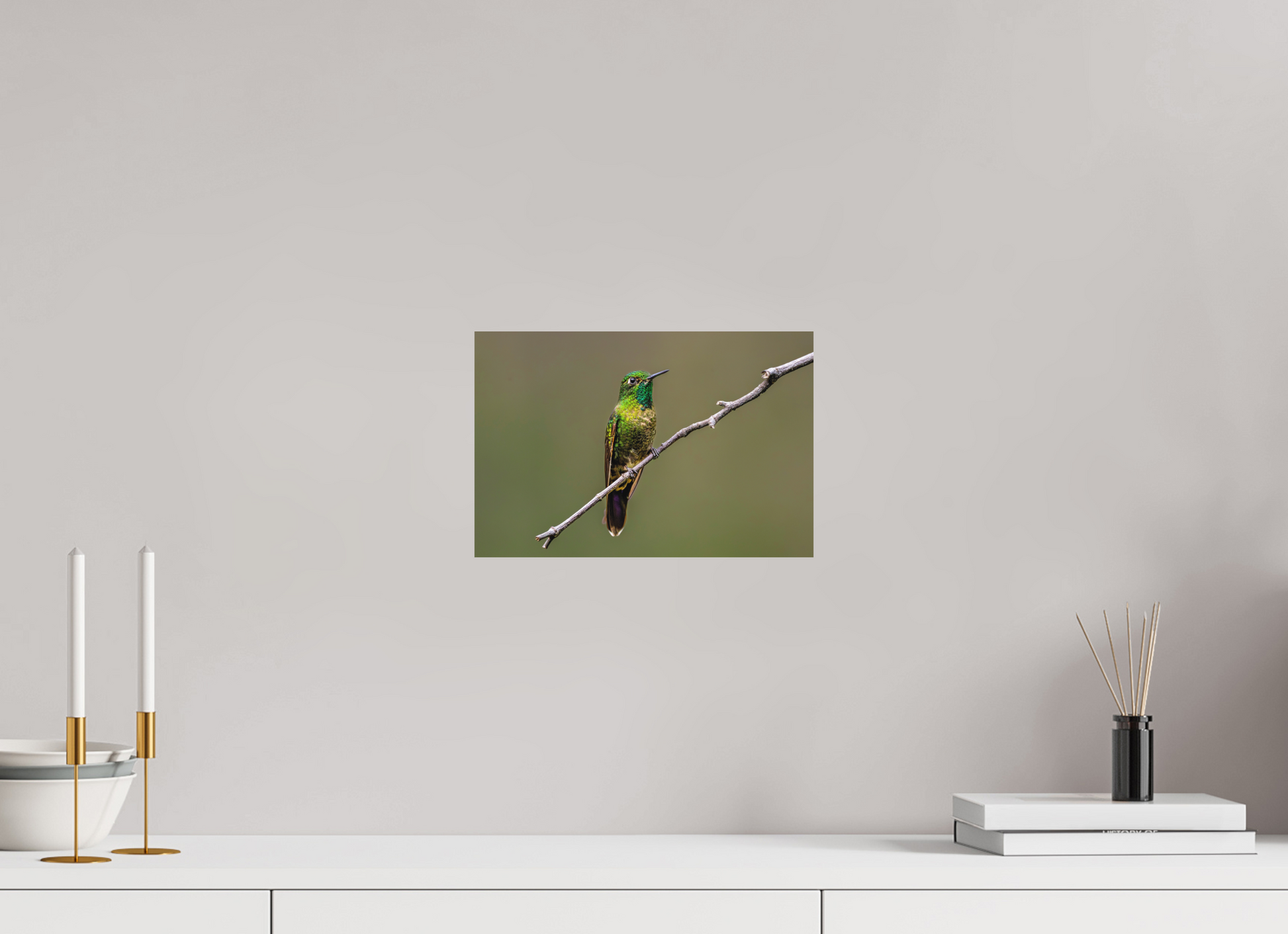 30 x 20 cm, Textured Matte hummingbird5