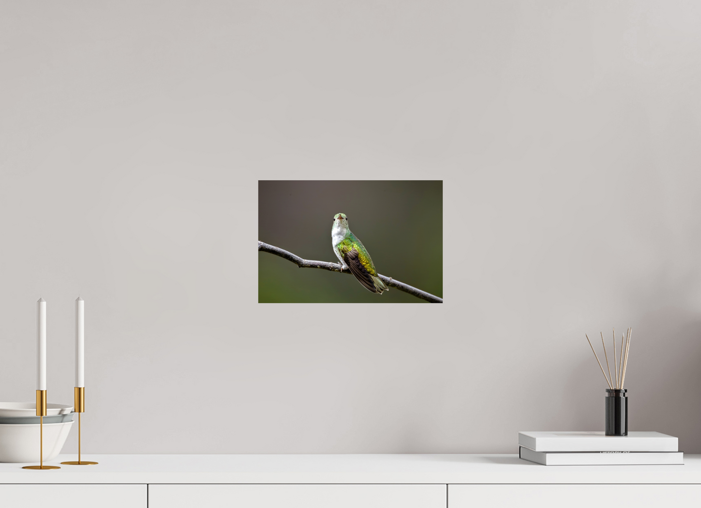 30 x 20 cm, Smooth Glossy hummingbird 4
