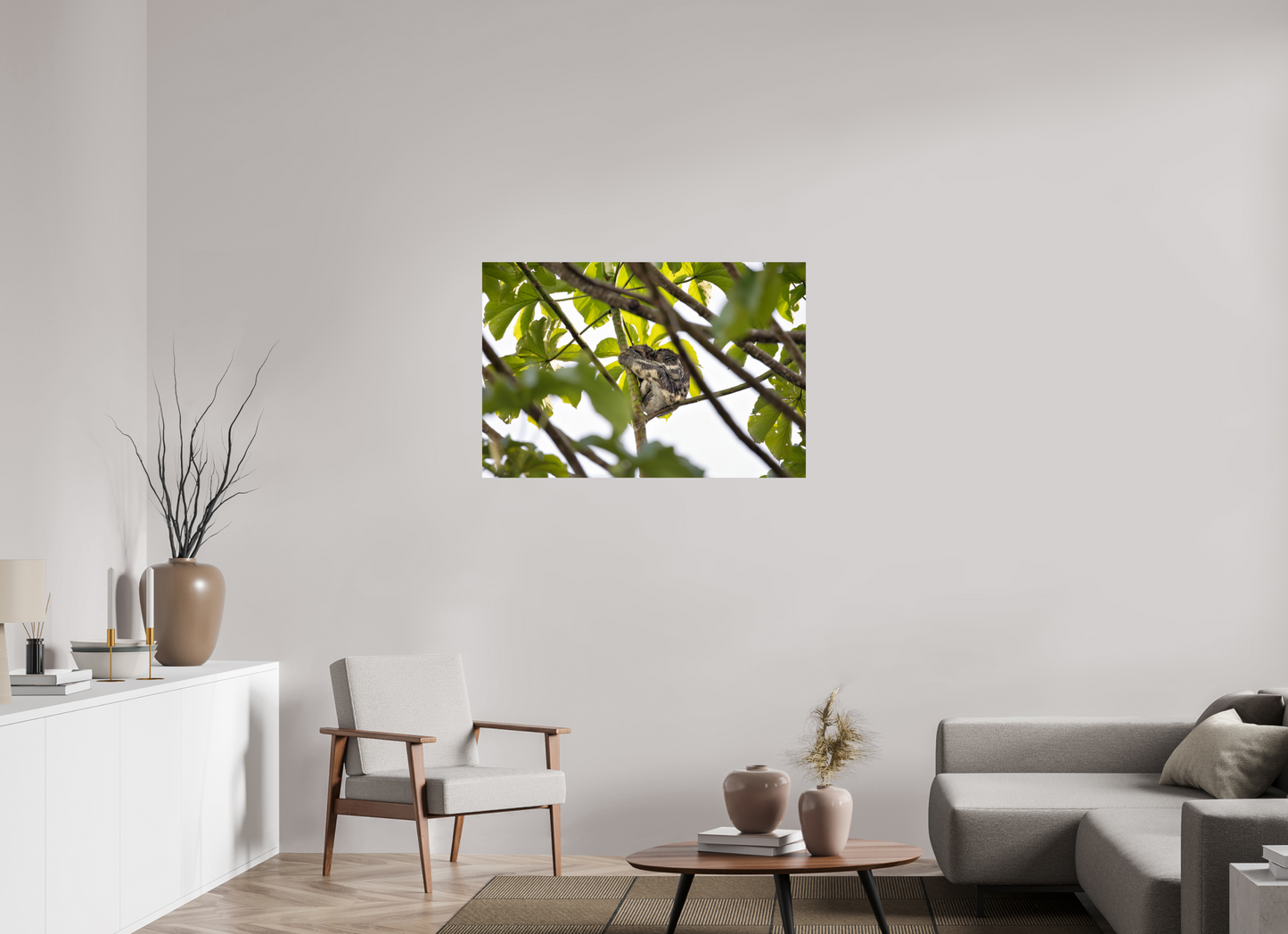 105 x 70 cm, Smooth Glossy sloth