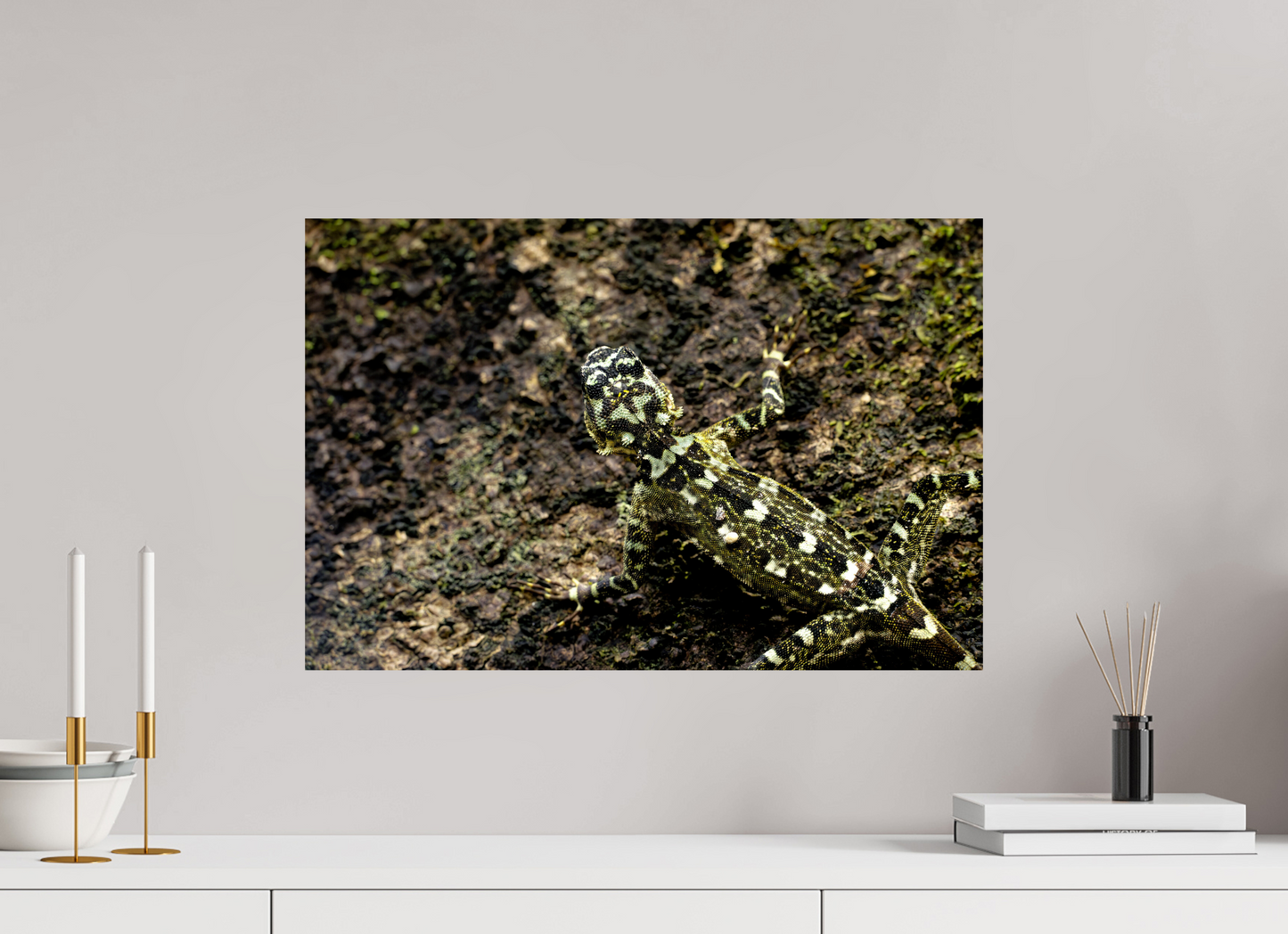 60 x 40 cm, Smooth Glossy Camoflage 2