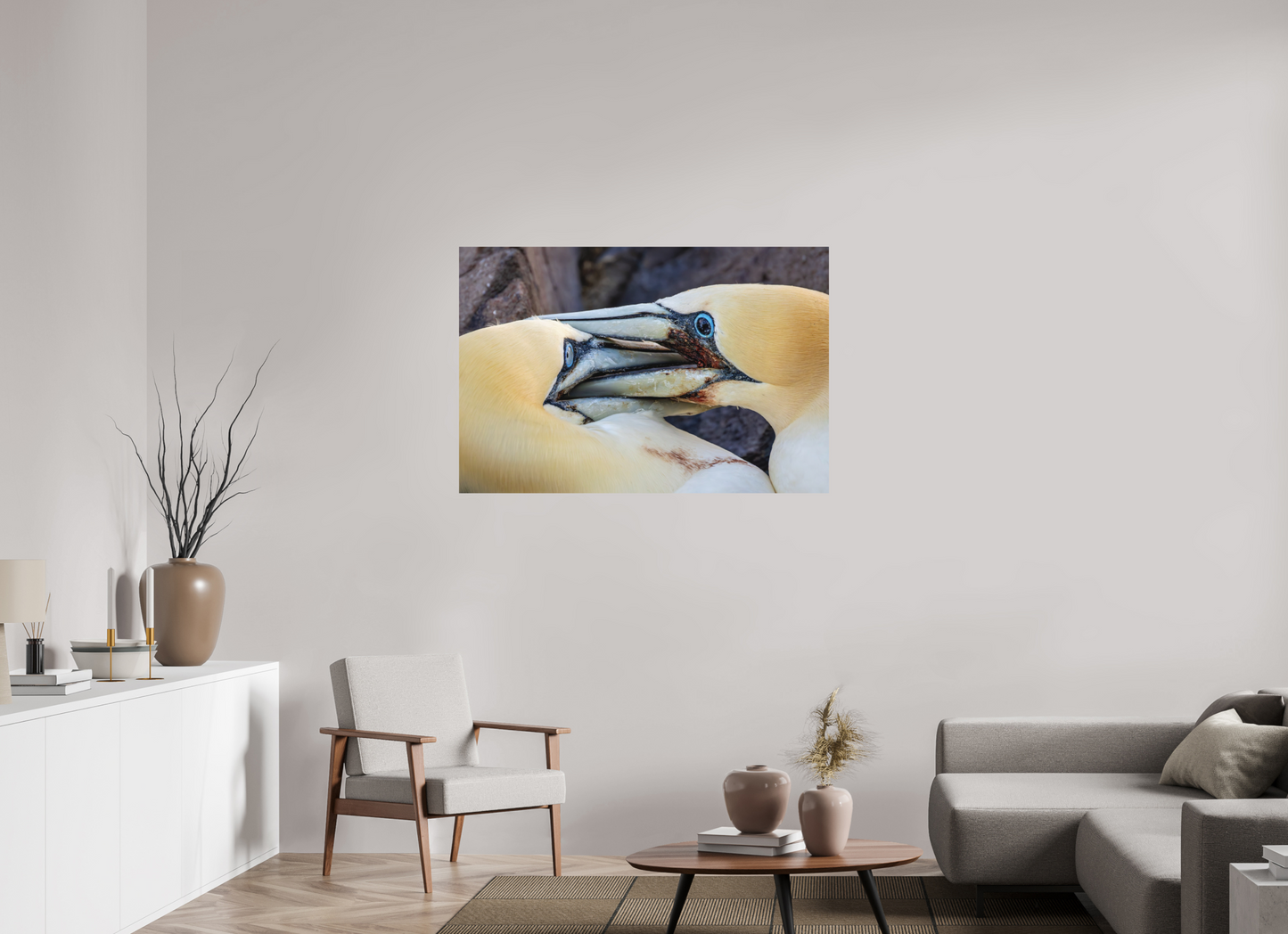 120 x 80 cm, Textured Matte Backed Against A Wall