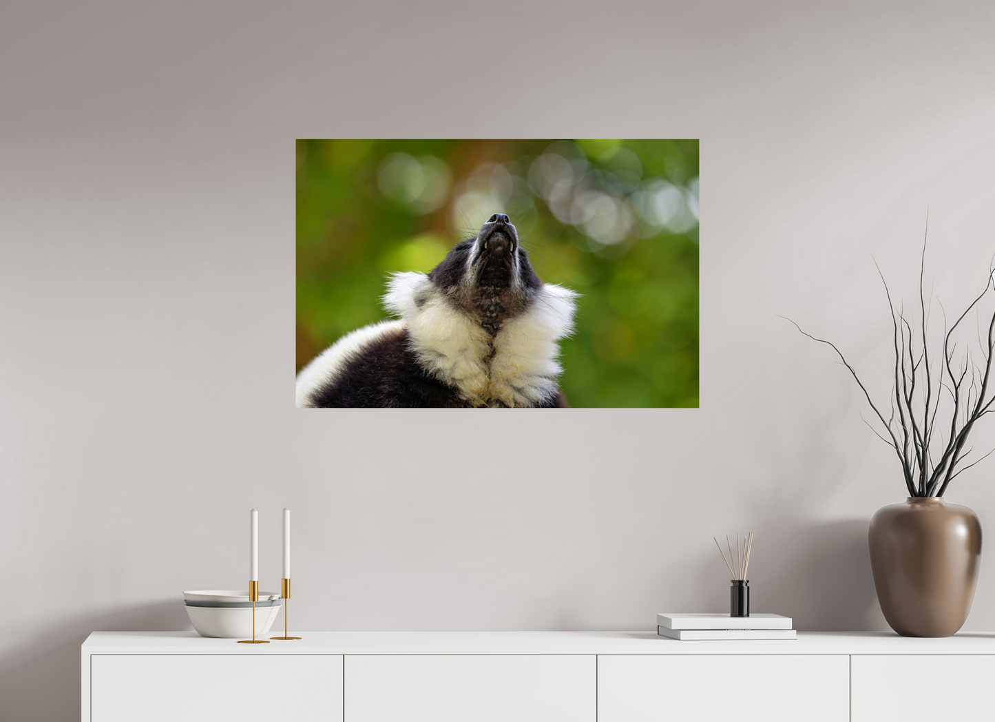 90 x 60 cm, Smooth Glossy .