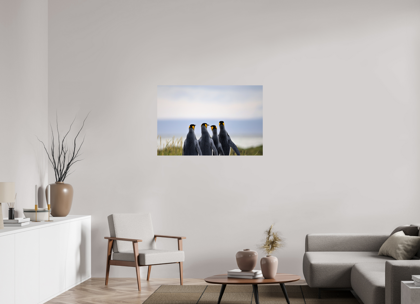105 x 70 cm, Smooth Glossy Going Fishing
