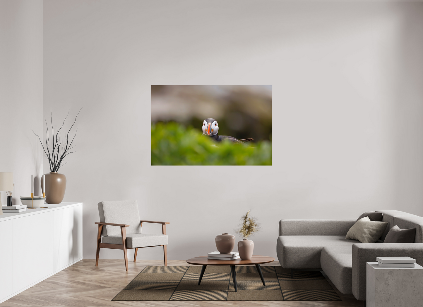 150 x 100 cm, Smooth Glossy puffin6