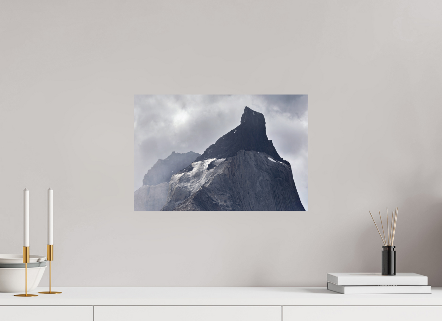 45 x 30 cm, Smooth Glossy Los Cuernos