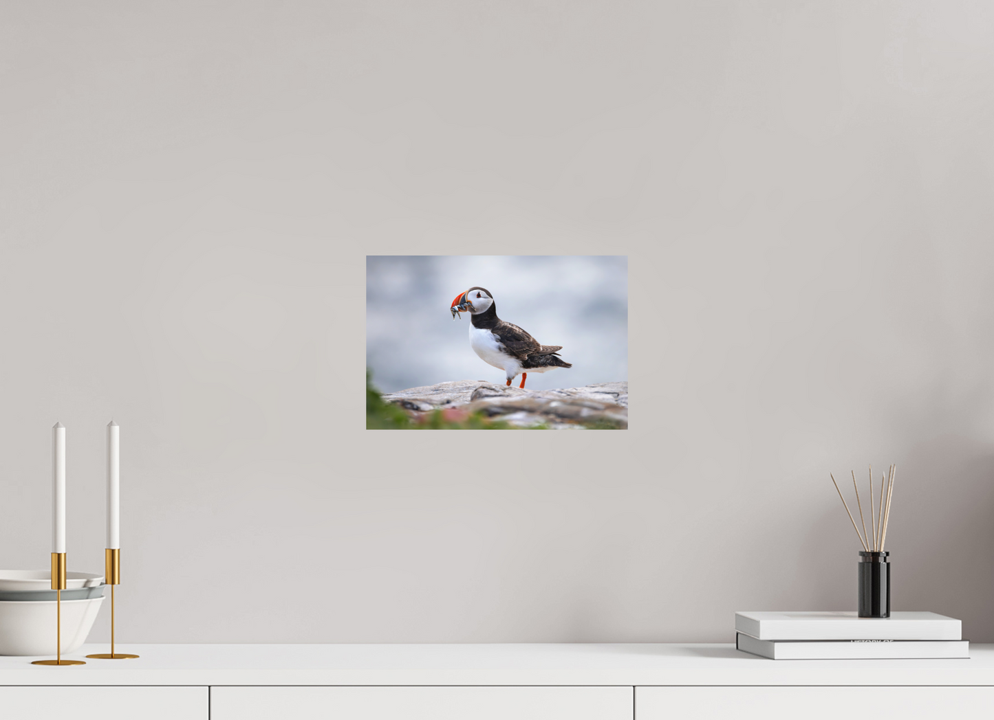 30 x 20 cm, Textured Matte puffin7