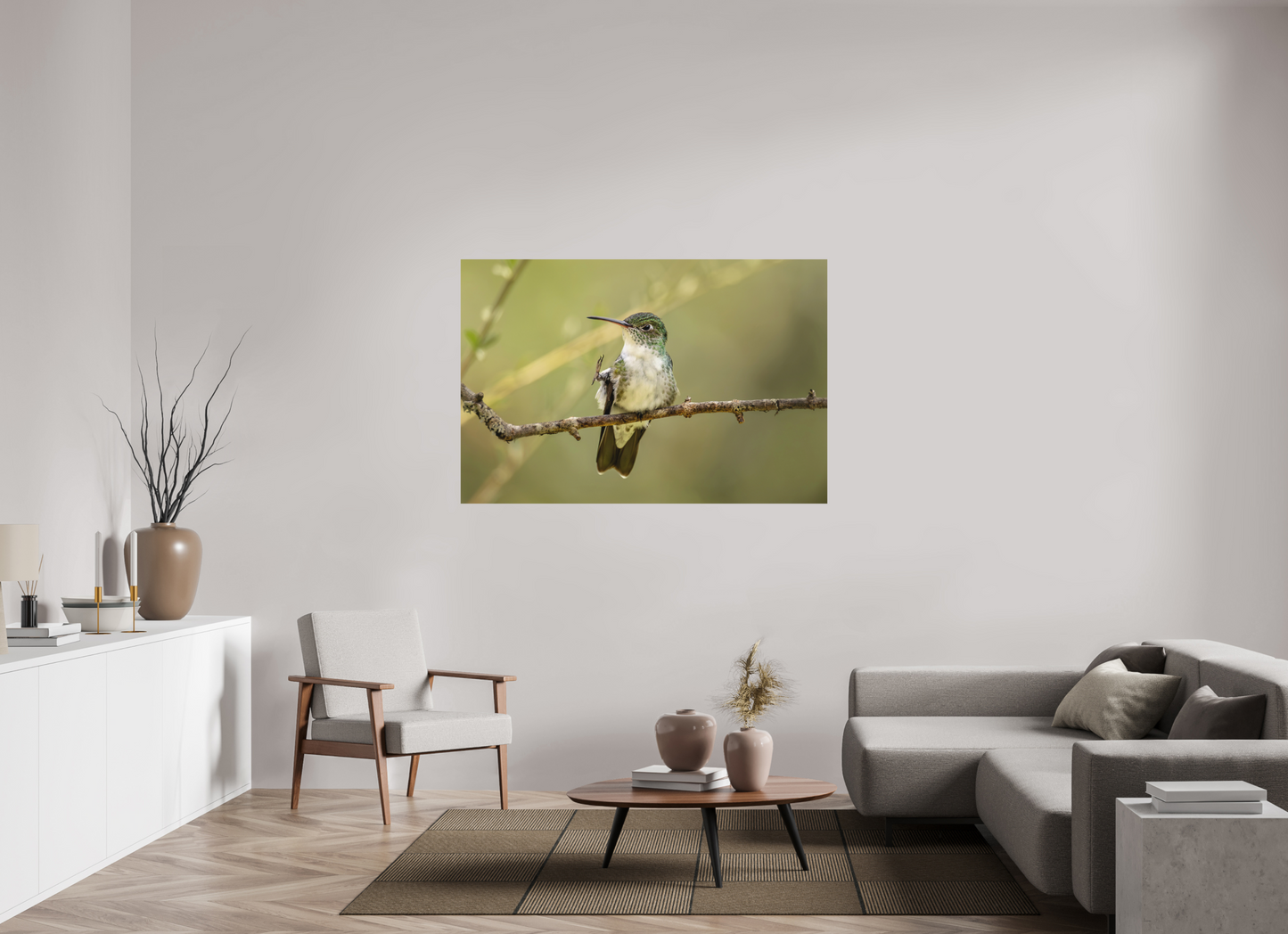 150 x 100 cm, Textured Matte hummingbird14